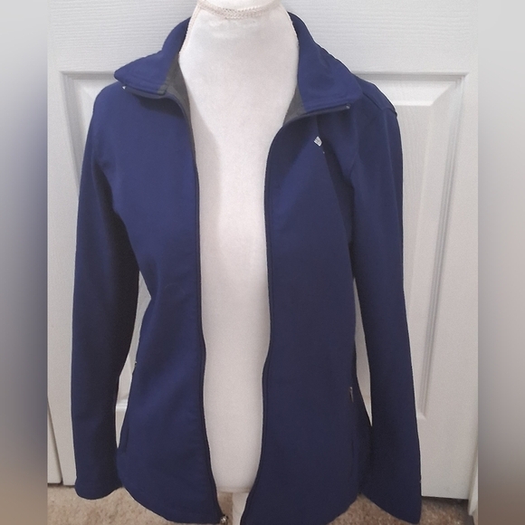 Columbia Women's Blue Omni Shield Soft Shell Jacket Size M - Picture 7 of 14
